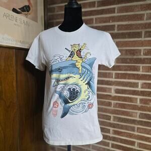 This graphic t shirt features the